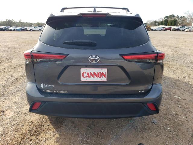 5TDGZRAH5NS556743 - 2022 TOYOTA HIGHLANDER XLE Boz foto 6