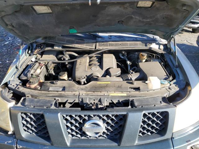 1N6AA07A24N547499 - 2004 NISSAN TITAN XE GREEN photo 11