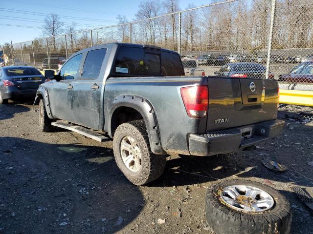 1N6AA07A24N547499 - 2004 NISSAN TITAN XE GREEN photo 2