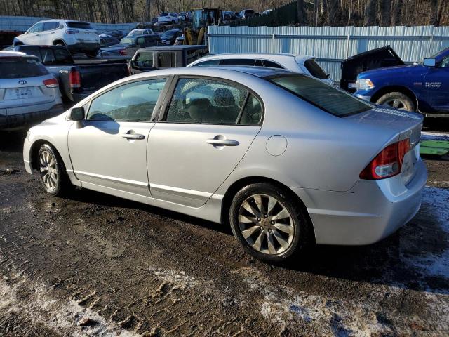 1HGFA16869L025573 - 2009 HONDA CIVIC EX SILVER photo 2