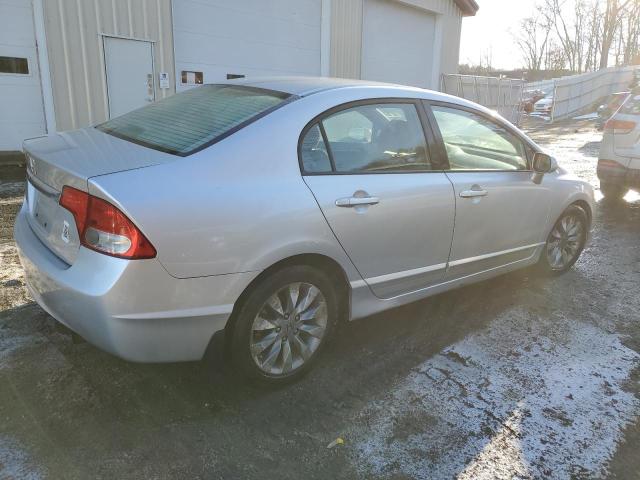 1HGFA16869L025573 - 2009 HONDA CIVIC EX SILVER photo 3