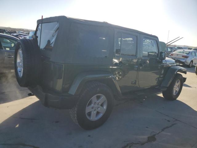 1J4GB591X7L215650 - 2007 JEEP WRANGLER SAHARA GREEN photo 3