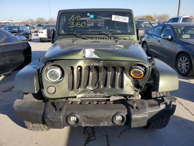 1J4GB591X7L215650 - 2007 JEEP WRANGLER SAHARA GREEN photo 5