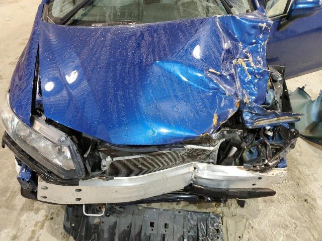 19XFB2F53EE015447 - 2014 HONDA CIVIC LX BLUE photo 11