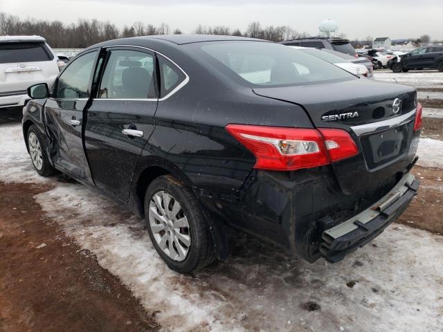 3N1AB7AP1GY234363 - 2016 NISSAN SENTRA S BLACK photo 2