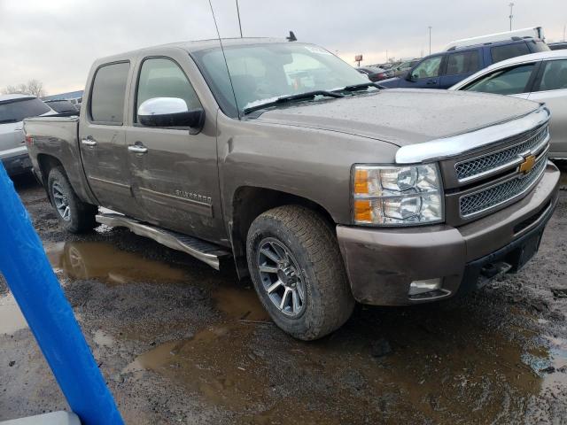 3GCPKTE71CG292516 - 2012 CHEVROLET 10/1500 K1500 LTZ GRAY photo 4