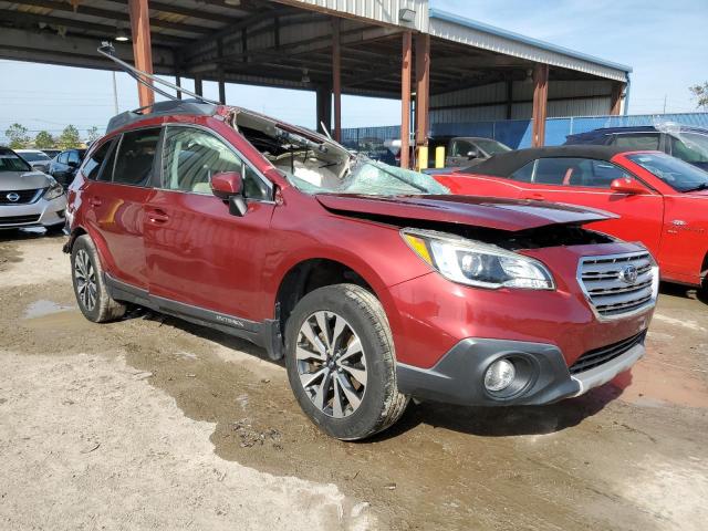 4S4BSBNC1G3265743 - 2016 SUBARU OUTBACK 2.5I LIMITED RED photo 4