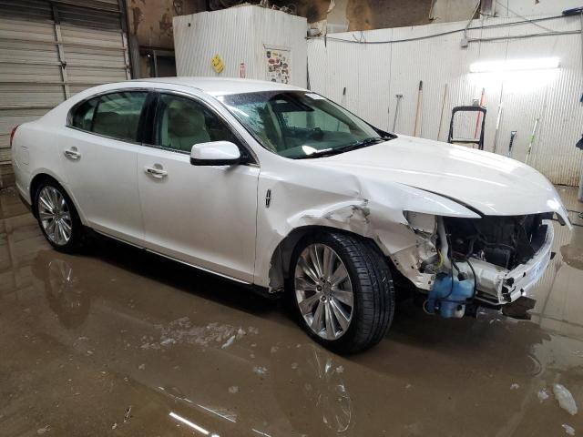 1LNHL9FT2FG606993 - 2015 LINCOLN MKS WHITE photo 4