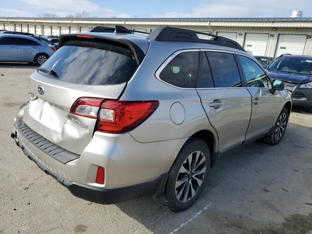 4S4BSBNC6G3298267 - 2016 SUBARU OUTBACK 2.5I LIMITED CREAM photo 3