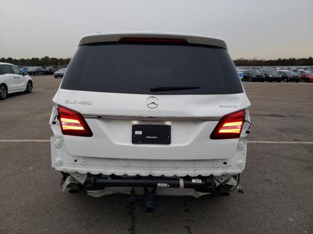 4JGDF6EE5HA825427 - 2017 MERCEDES-BENZ GLS 450 4MATIC WHITE photo 6