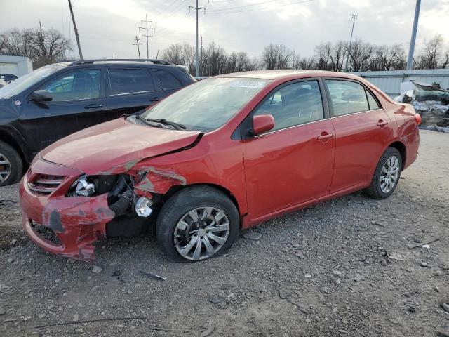 2T1BU4EEXDC968188 - 2013 TOYOTA COROLLA BASE RED photo 1