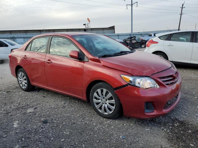 2T1BU4EEXDC968188 - 2013 TOYOTA COROLLA BASE RED photo 4