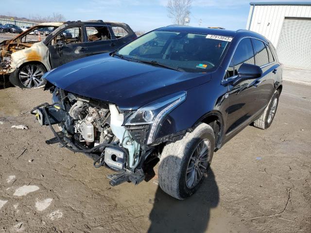 1GYKNDRS5HZ283986 - 2017 CADILLAC XT5 LUXURY BLUE photo 1