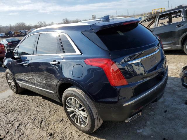 1GYKNDRS5HZ283986 - 2017 CADILLAC XT5 LUXURY BLUE photo 2