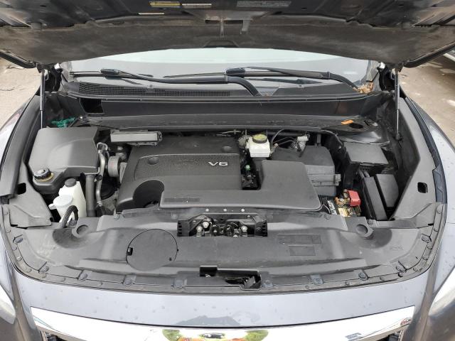 5N1AL0MM1DC335616 - 2013 INFINITI JX35 GRAY photo 11