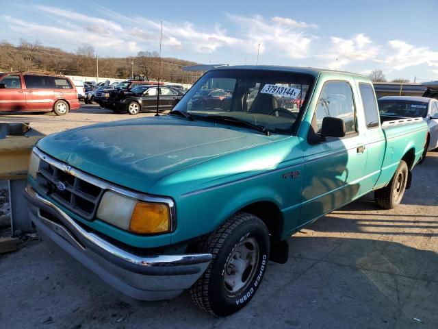 1FTCR14AXRPB52108 - 1994 FORD RANGER SUPER CAB GREEN photo 1