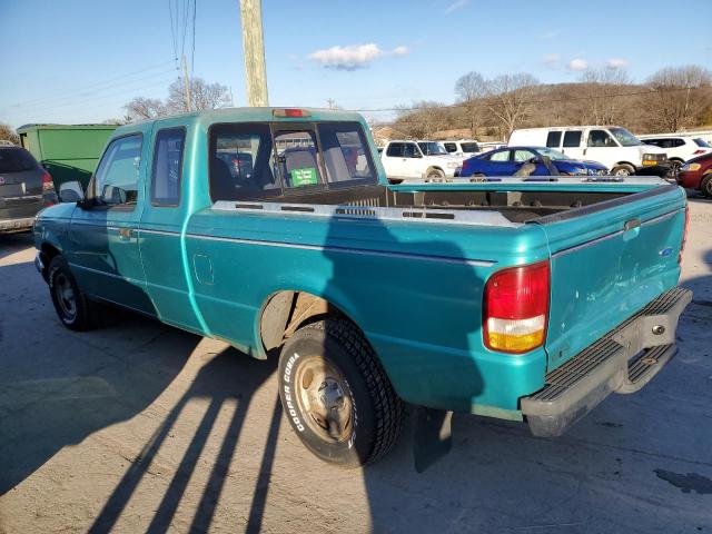 1FTCR14AXRPB52108 - 1994 FORD RANGER SUPER CAB GREEN photo 2