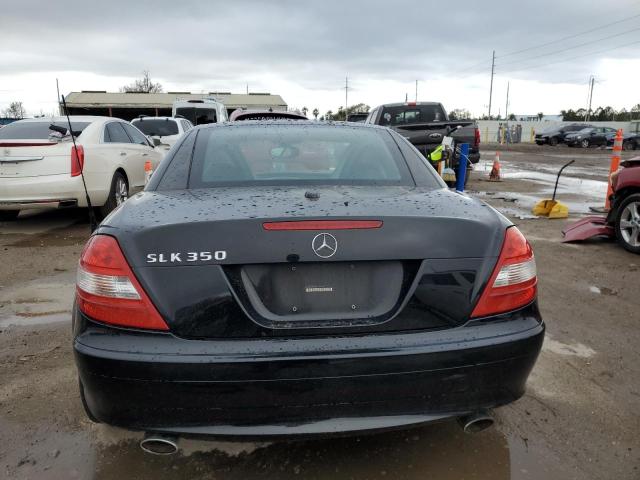 WDBWK56F37F149120 - 2007 MERCEDES-BENZ SLK 350 BLACK photo 6