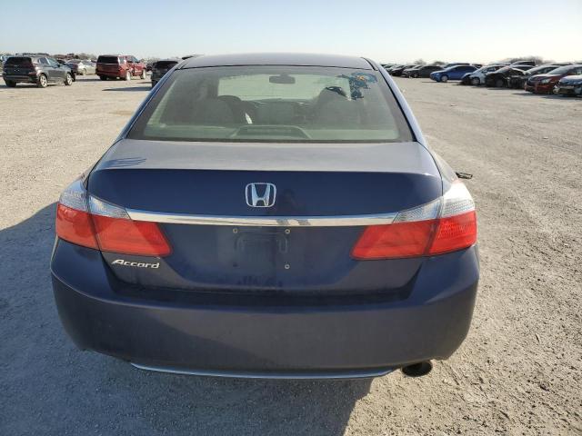 1HGCR2F34DA082879 - 2013 HONDA ACCORD LX BLUE photo 6