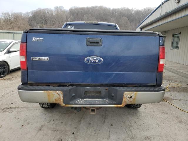 1FTPX14V07KC78370 - 2007 FORD F150 BLUE photo 6