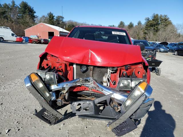 1GCDT136758200896 - 2005 CHEVROLET COLORADO RED photo 5