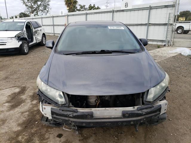 2HGFB2F87DH527288 - 2013 HONDA CIVIC EX GRAY photo 5