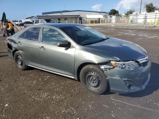 4T4BF1FK7ER374760 - 2014 TOYOTA CAMRY L GRAY photo 4