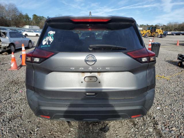 5N1AT3AA0MC689624 - 2021 NISSAN ROGUE S GRAY photo 6