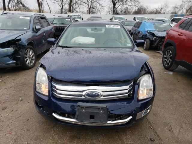 3FAHP08137R122895 - 2007 FORD FUSION SEL BLUE photo 5