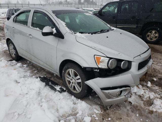 1G1JC5SH6F4174676 - 2015 CHEVROLET SONIC LT SILVER photo 4