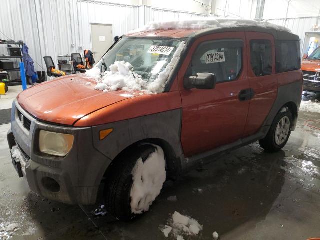 5J6YH28335L027411 - 2005 HONDA ELEMENT LX ORANGE photo 1