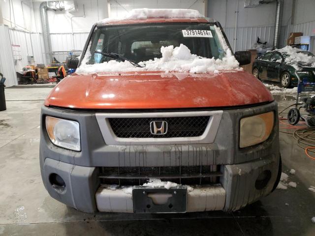 5J6YH28335L027411 - 2005 HONDA ELEMENT LX ORANGE photo 5