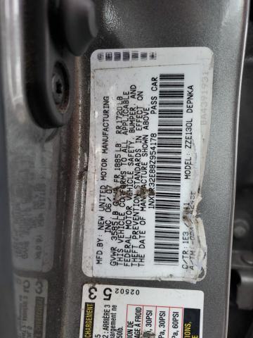 1NXBR32E88Z954178 - 2008 TOYOTA COROLLA CE CHARCOAL photo 12