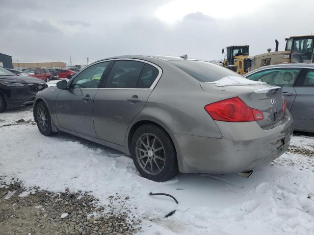 JNKCV61E59M300729 - 2009 INFINITI G37 BASE GRAY photo 2