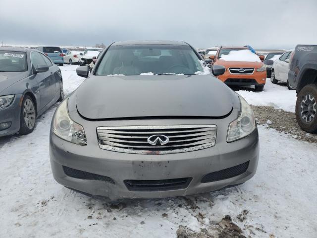 JNKCV61E59M300729 - 2009 INFINITI G37 BASE GRAY photo 5