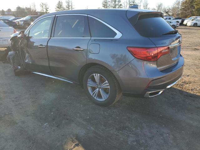 5J8YD4H34LL043662 - 2020 ACURA MDX GRAY photo 2