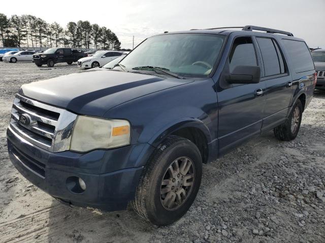 1FMJK1H51AEA25087 - 2010 FORD EXPEDITION EL EDDIE BAUER BLUE photo 1