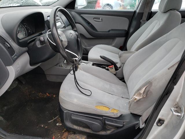 KMHDU46D18U573206 - 2008 HYUNDAI ELANTRA GLS SILVER photo 7