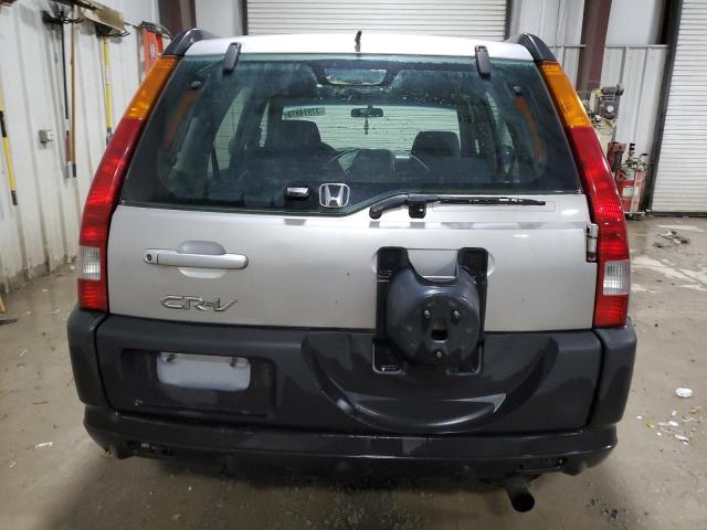 SHSRD78434U212578 - 2004 HONDA CR-V LX GRAY photo 6