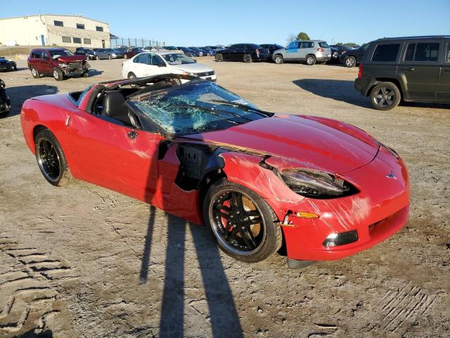 1G1YY25W685132756 - 2008 CHEVROLET CORVETTE RED photo 4