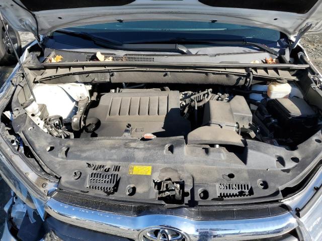 5TDJKRFH1GS310214 - 2016 TOYOTA HIGHLANDER XLE WHITE photo 12