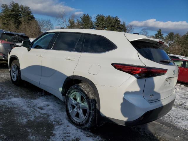 5TDBZRBH9NS568564 - 2022 TOYOTA HIGHLANDER L WHITE photo 2