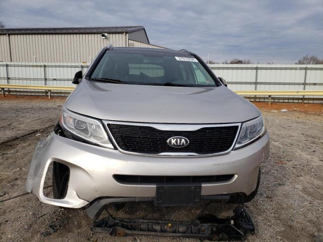 5XYKUDA73EG470007 - 2014 KIA SORENTO EX SILVER photo 5