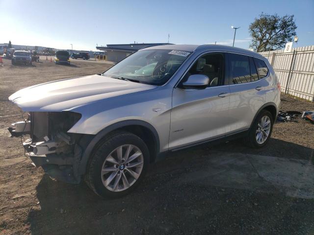 5UXWX5C58CL727334 - 2012 BMW X3 XDRIVE28I SILVER photo 1