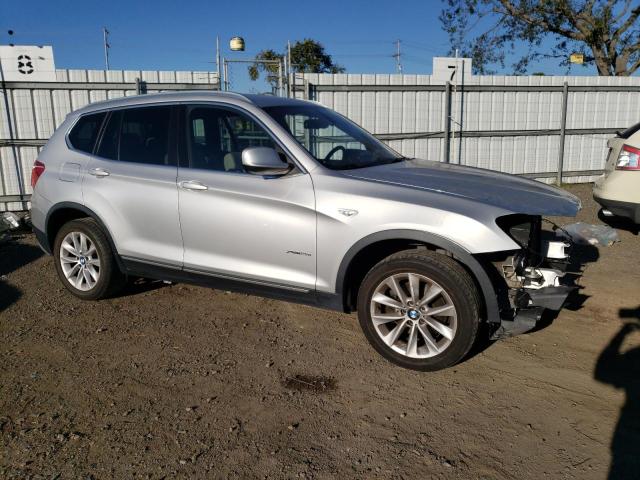 5UXWX5C58CL727334 - 2012 BMW X3 XDRIVE28I SILVER photo 4