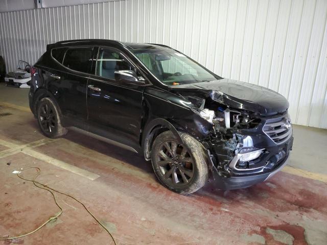 5XYZWDLA8JG513798 - 2018 HYUNDAI SANTA FE S BLACK photo 4