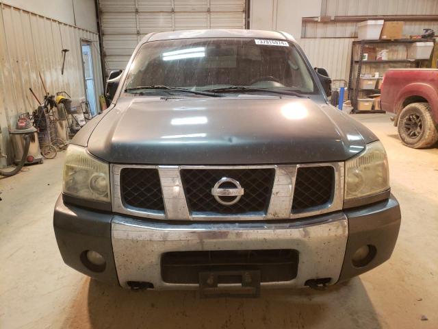 1N6BA07A37N237158 - 2007 NISSAN TITAN XE GRAY photo 5