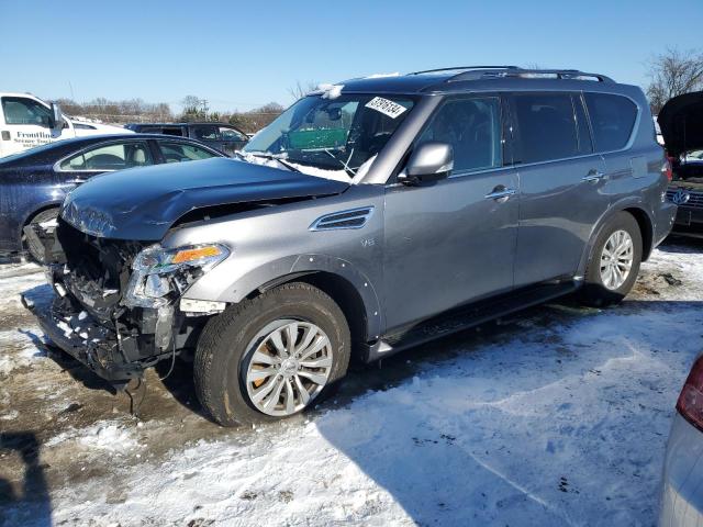 JN8AY2ND7K9093056 - 2019 NISSAN ARMADA SV GRAY photo 1