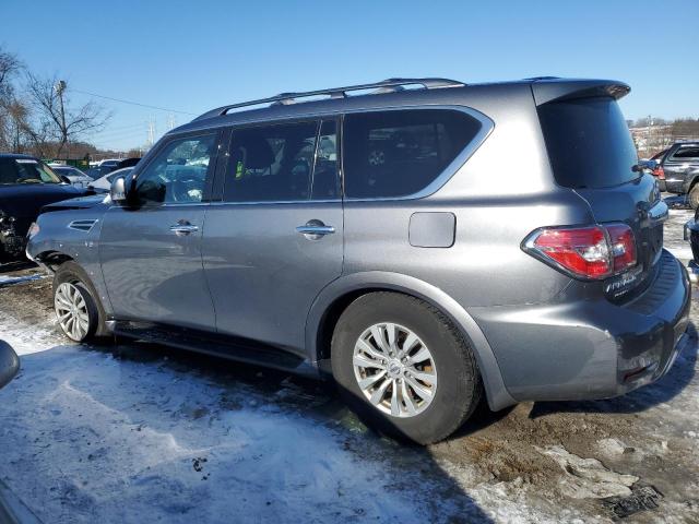 JN8AY2ND7K9093056 - 2019 NISSAN ARMADA SV GRAY photo 2