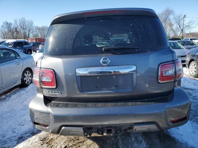 JN8AY2ND7K9093056 - 2019 NISSAN ARMADA SV GRAY photo 6